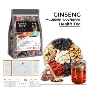 Ginseng Mulberry Wolfberry Tea - 30 Packs
